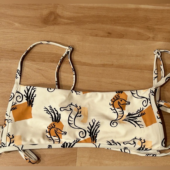 Madewell Second Wave Seahorse Bikini Sz Medium - Picture 7 of 8